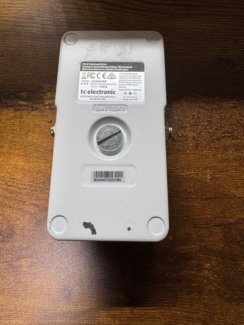 tc electronic polytune 3 チューナー