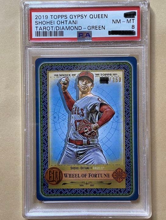 【世界で1枚】大谷翔平2019TOPPS ルーキーカード PSA8NM-MT