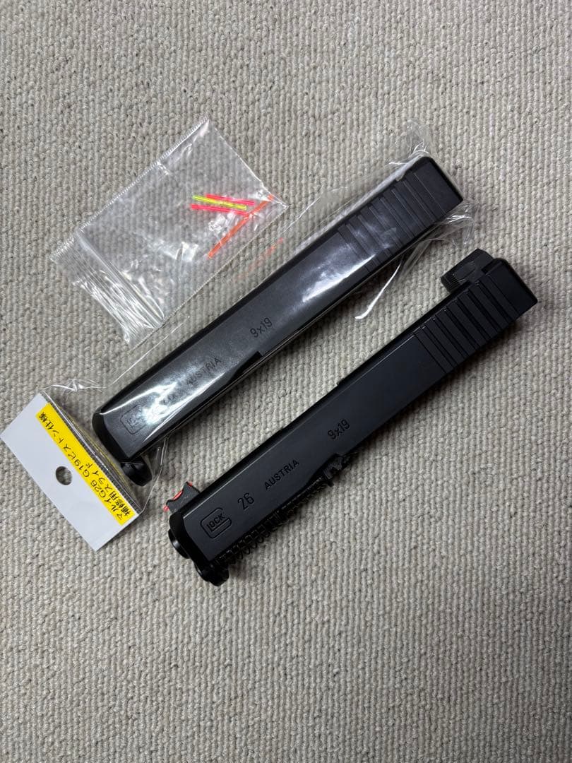 サイドアームズオリジナルスライド　東京マルイ　グロック26 スライド一式　G26