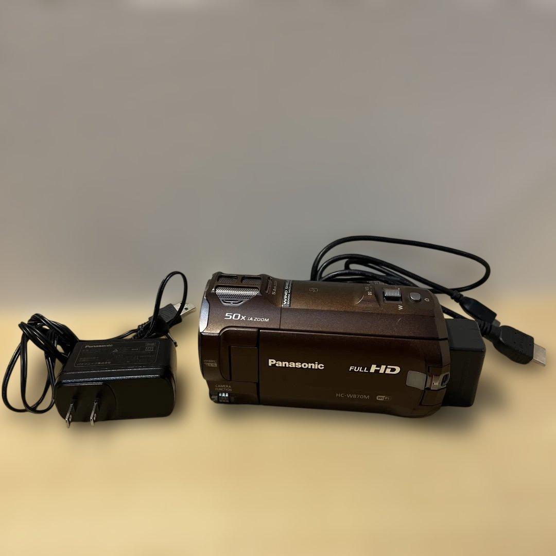 Panasonic HC-W870M ビデオカメラ 50x ズーム