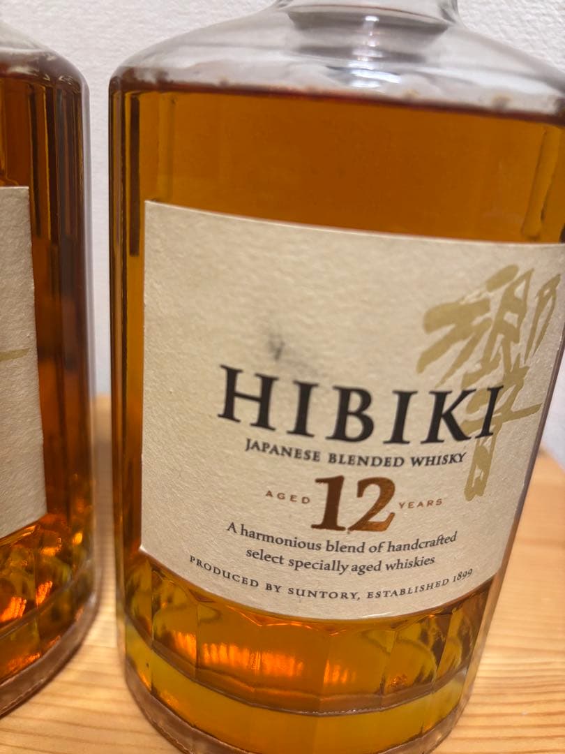 HIBIKI 12年 日本のブレンデッドウイスキー　2本