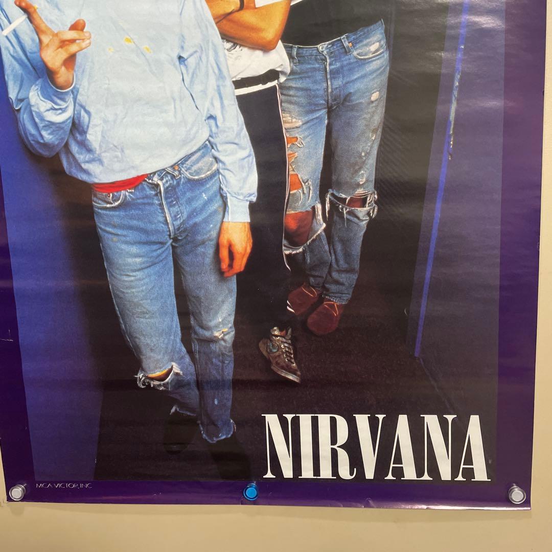ニルヴァーナ　90sポスター　nirvana カードコバーン