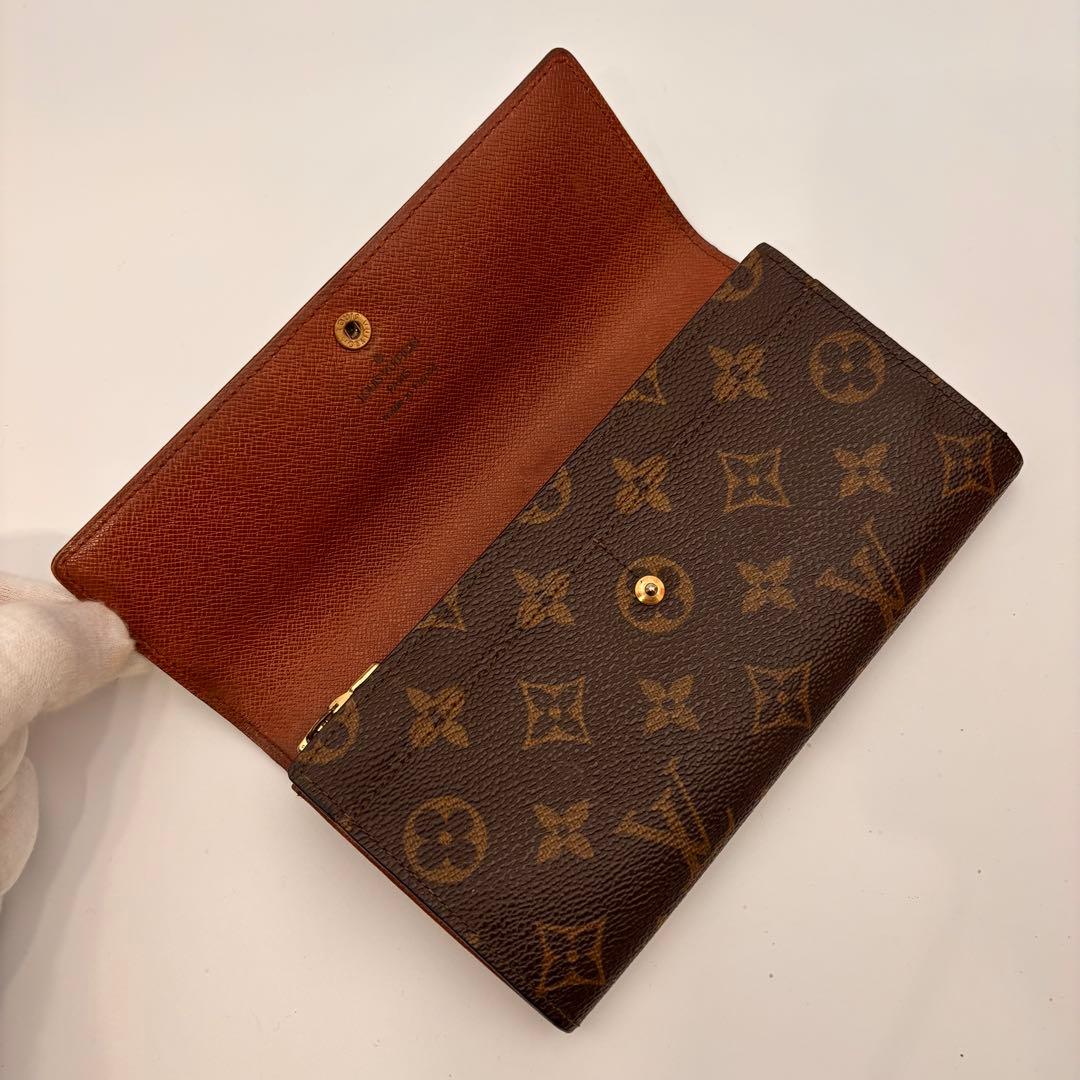✨鑑定済み✨ルイヴィトン✨モノグラム ポルトフォイユサラ 二つ折り財布