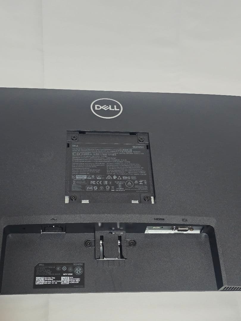 DELL PCモニター 24インチ SE2425H 未使用に近い