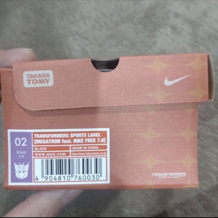 トランスフォーマー ナイキ スポーツレーベル コンボイ メガトロン セット販売