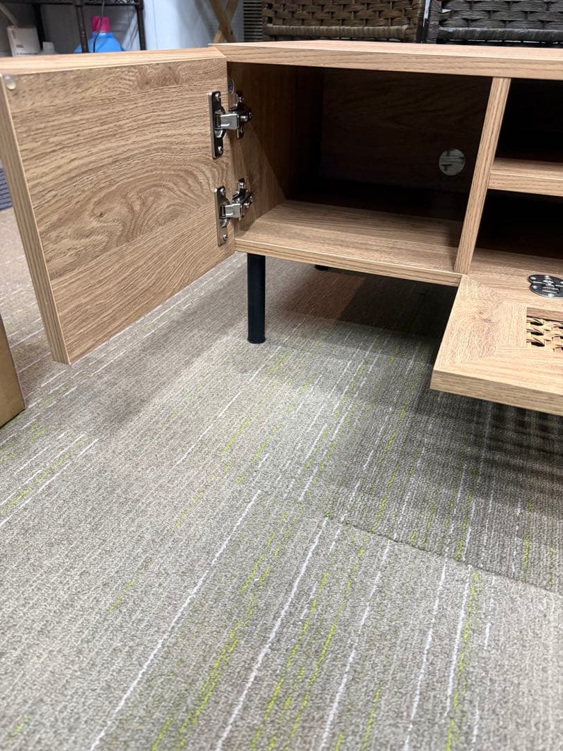 【超美品】LOWYA ロウヤ　フィナント　テレビボード80 テレビ台