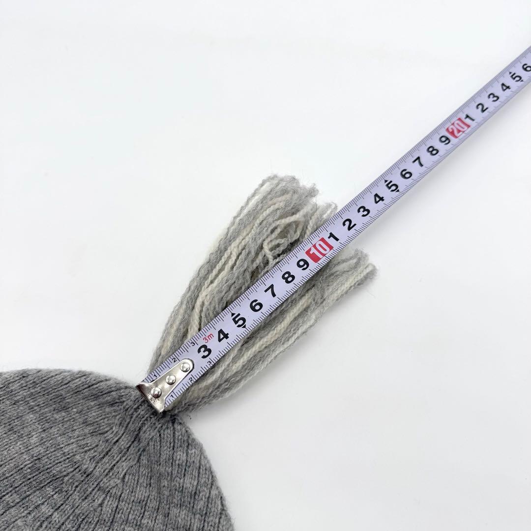 極美品 ヴィヴィアンウエストウッド ストライプ ニット帽 耳あて付き 正規品