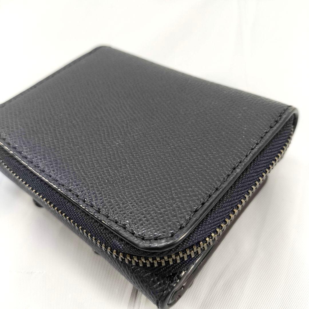 美品 コーチ 3つ折り財布 コンパクトウォレット COACH 蝶 バタフライ