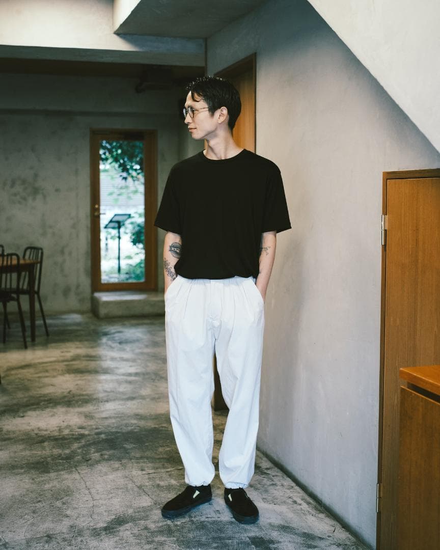 【直営店限定】HERENESS ALL TIME WOOL T-SHIRT M