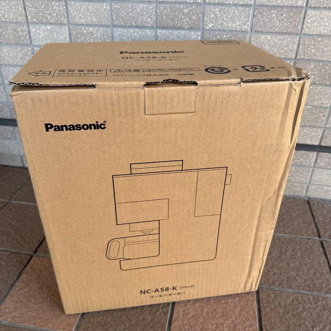 NC-A58-K 新品未使用2025年製Panasonicコーヒーメーカー