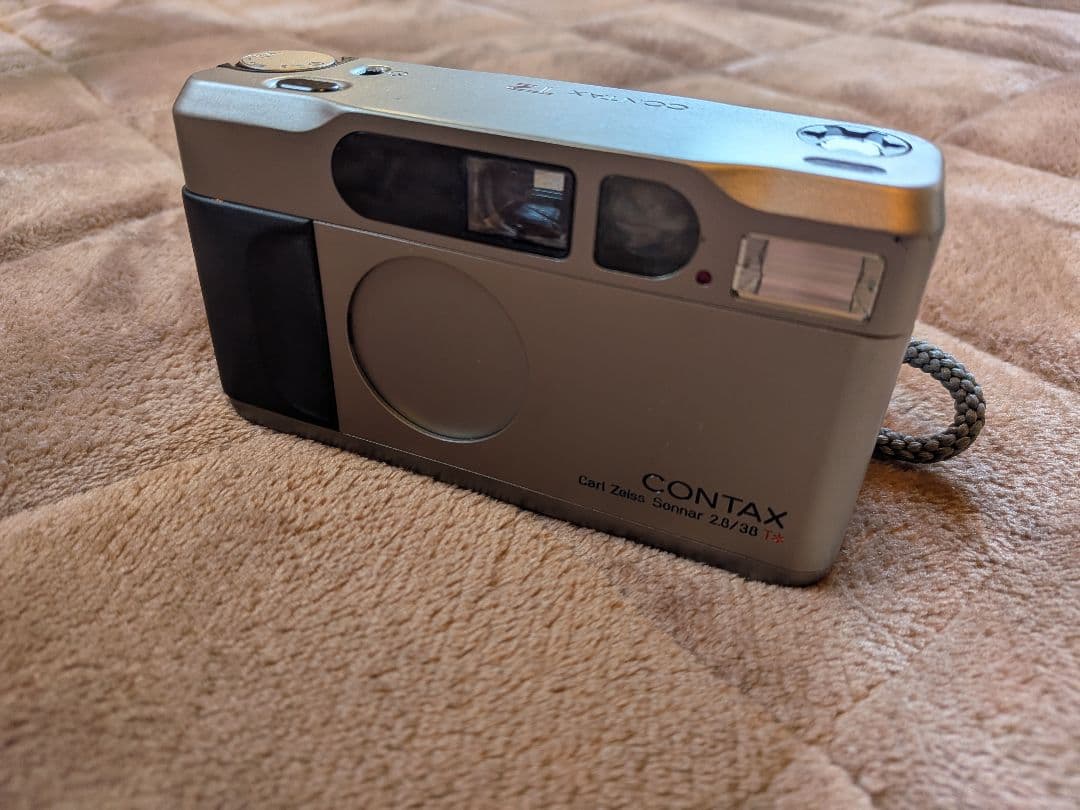 CONTAX T2 シルバー コンパクトフィルムカメラ