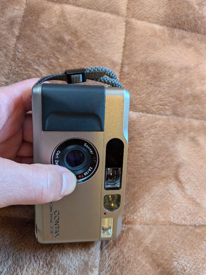 CONTAX T2 シルバー コンパクトフィルムカメラ