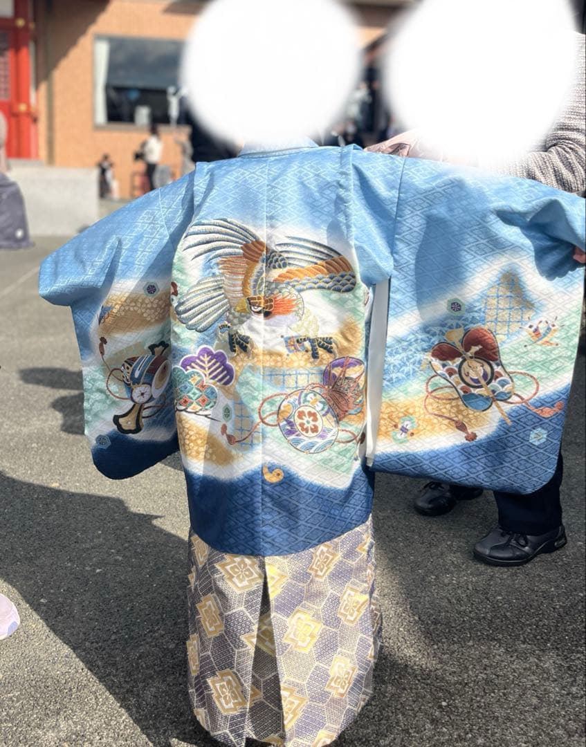七五三 男の子 着物 5歳 フルセット