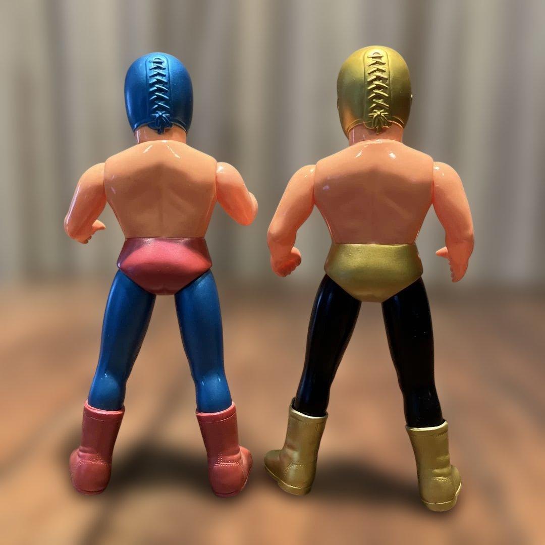 ミルマスカラス・ドスカラス ソフビフィギュア 2体セット