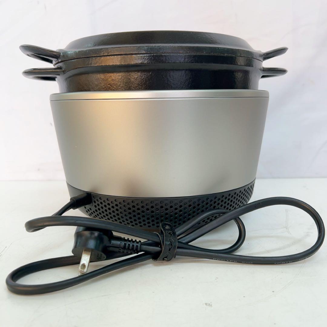 11ABM45 バーミキュラ ライスポット　PH23A-SV レシピ付き 動作品