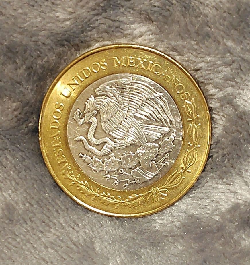2006年 メキシコ 100ペソ 硬貨