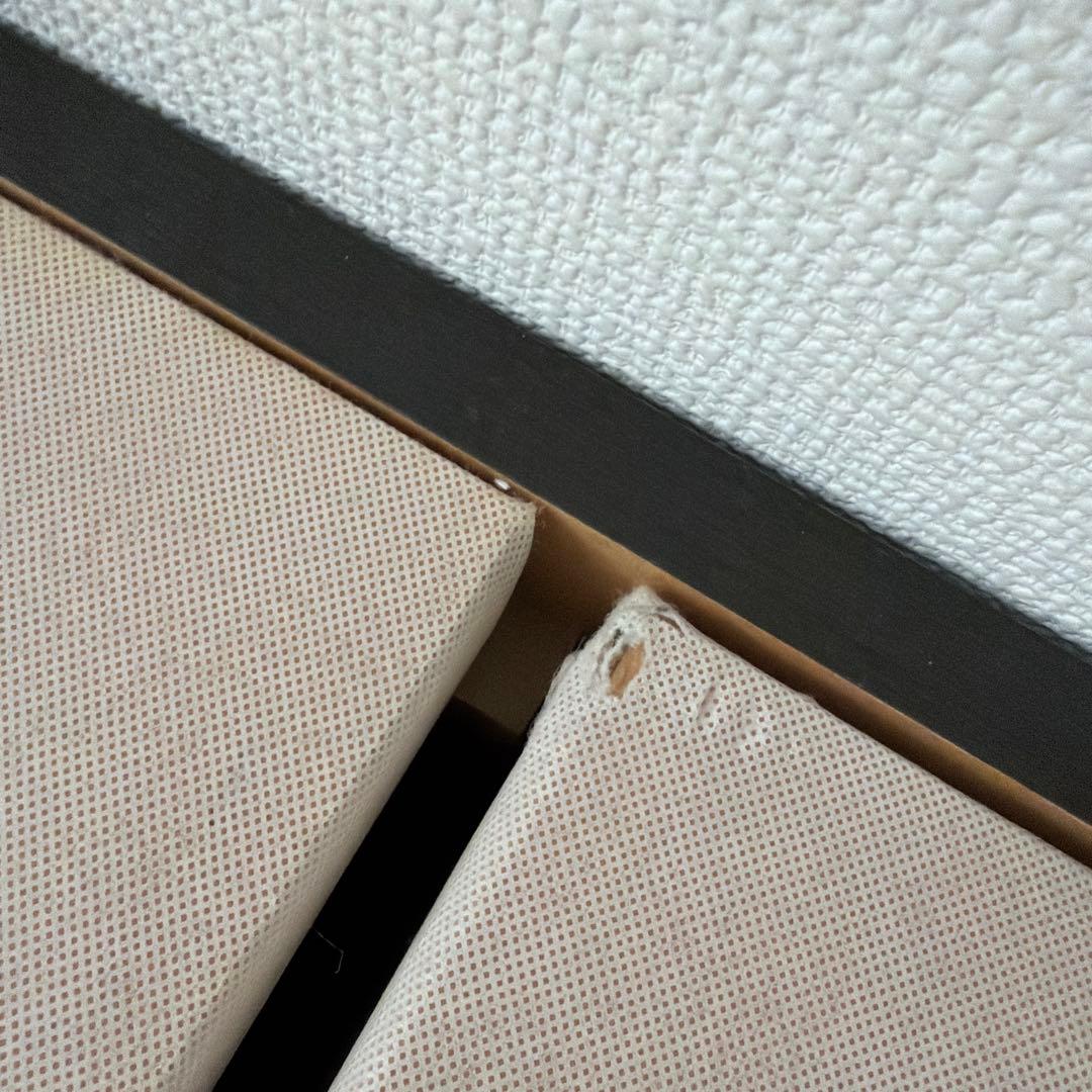 【たのメル便】ニトリ　収納付きシングルベッド