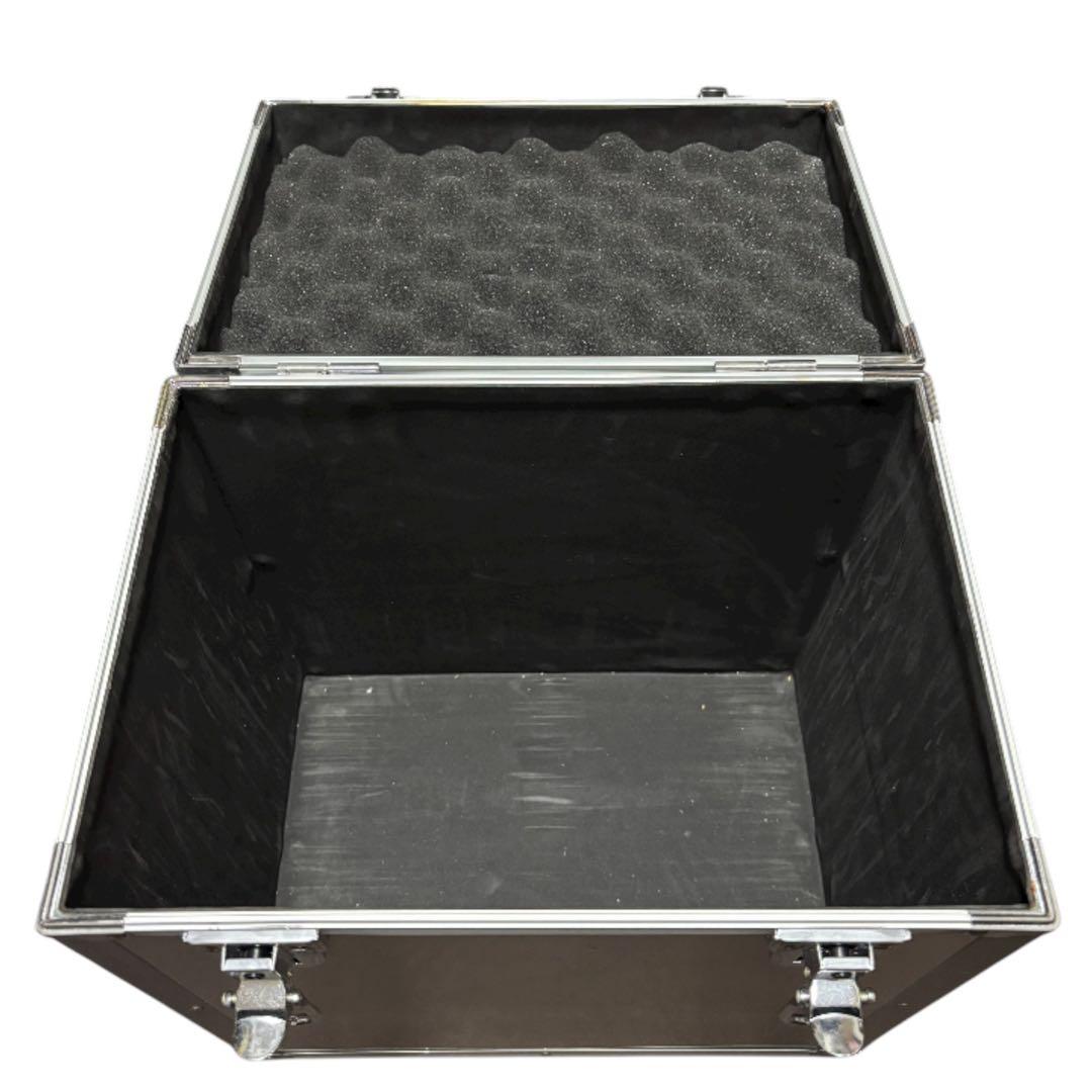 美品 レコード用収納 ハードケース アルミ製LP50-60枚収納DJ No.2