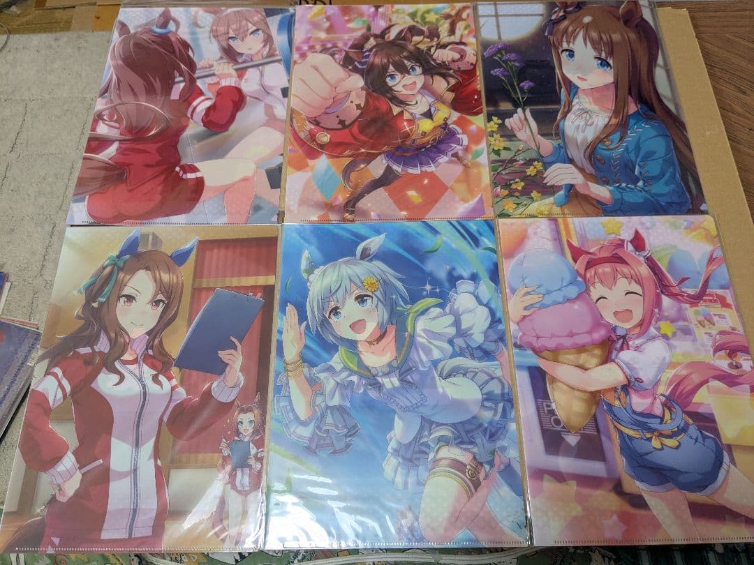 ウマ娘 サポカA4クリアファイル 83枚セット