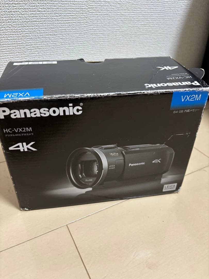 パナソニック　hc vx2m 4Kビデオカメラ