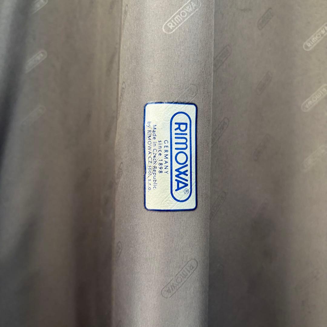 美品　RIMOWA SALSA 63L 4輪　キャリーケース　マットブラック　黒