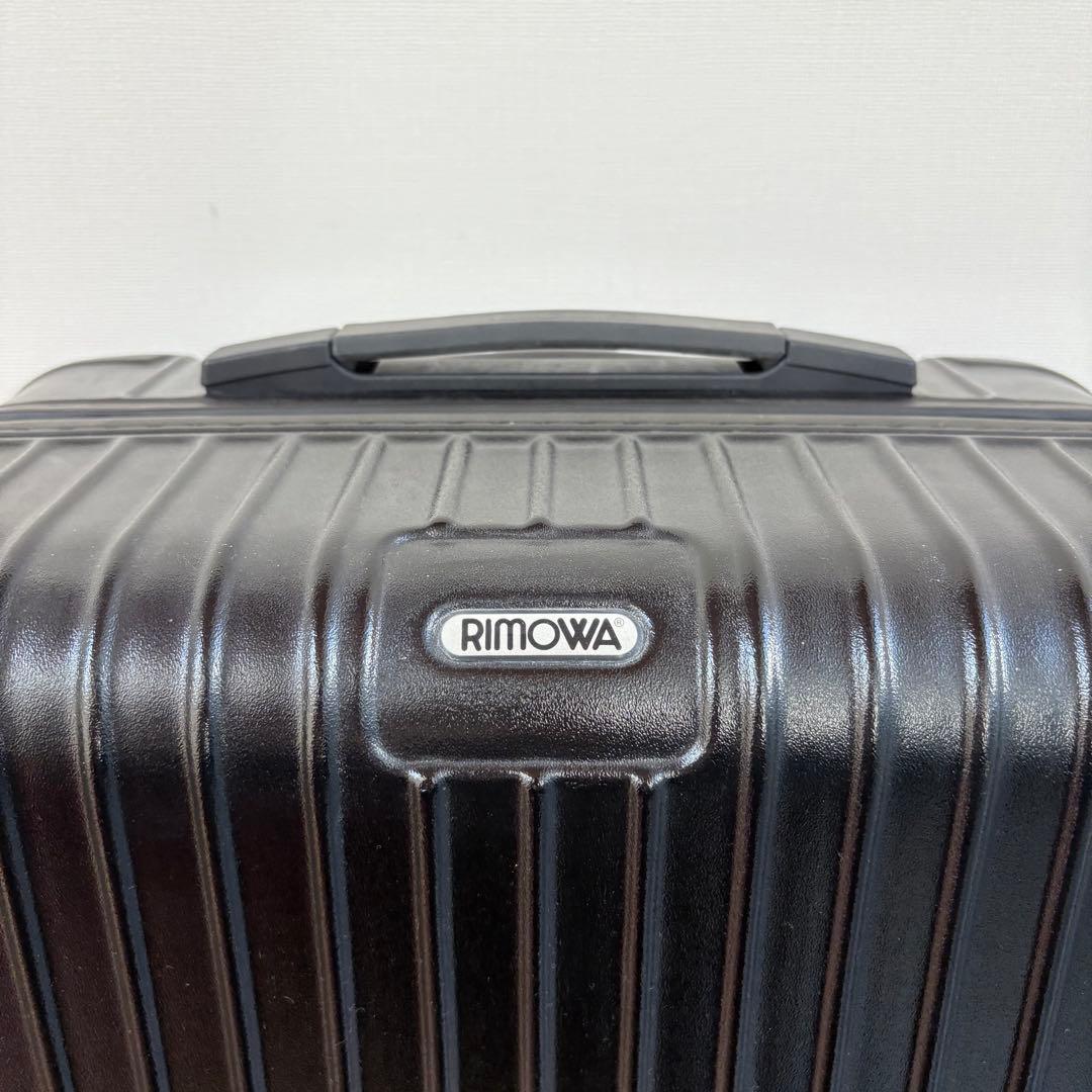 美品　RIMOWA SALSA 63L 4輪　キャリーケース　マットブラック　黒
