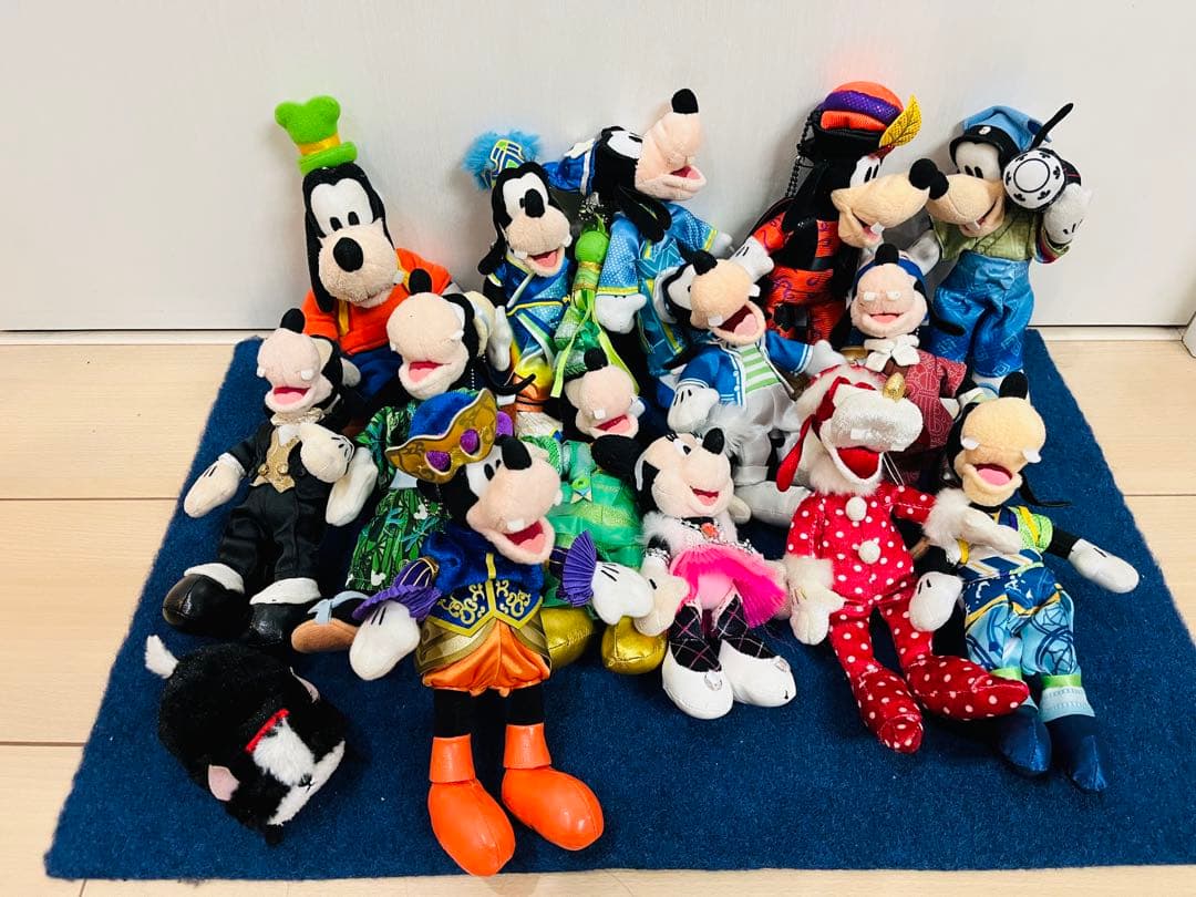 ディズニー　グーフィー　ぬいぐるみ　ぬいば　セット