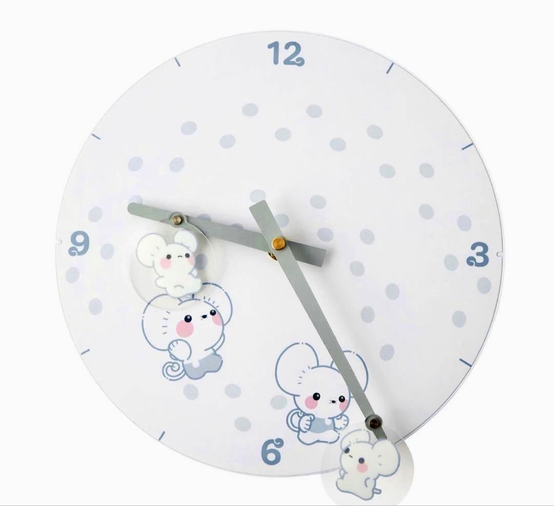 ポケモンセンター限定　掛け時計　イッカネズミ(4ひきかぞく)