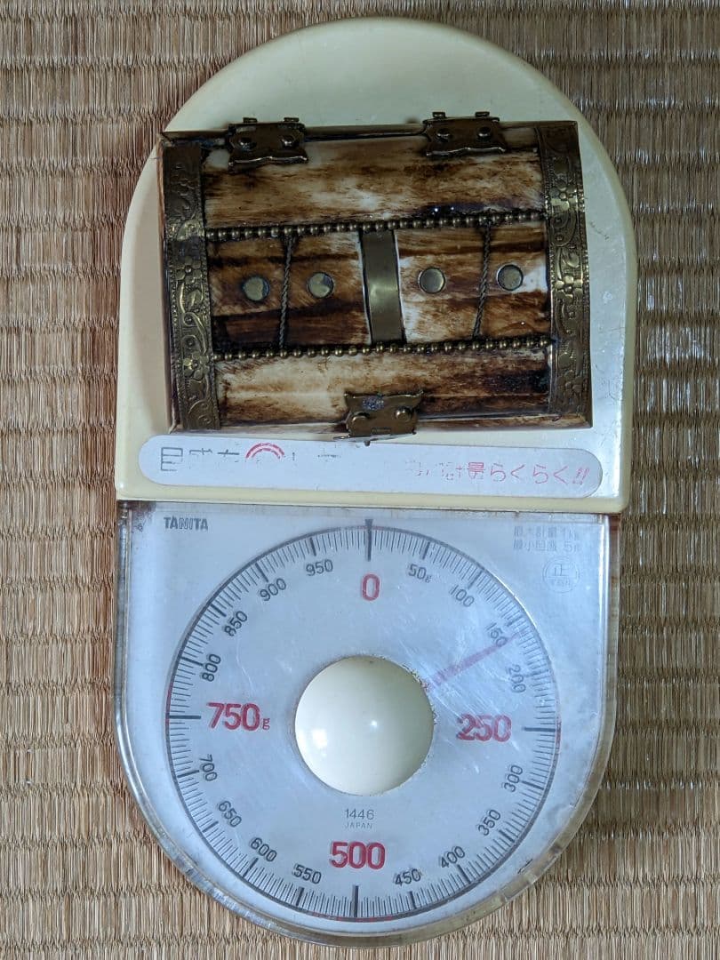 ♦中国 古玩 骨製 銅製金具 宝石箱 小物入れ 古美術品 骨董品 アンティーク