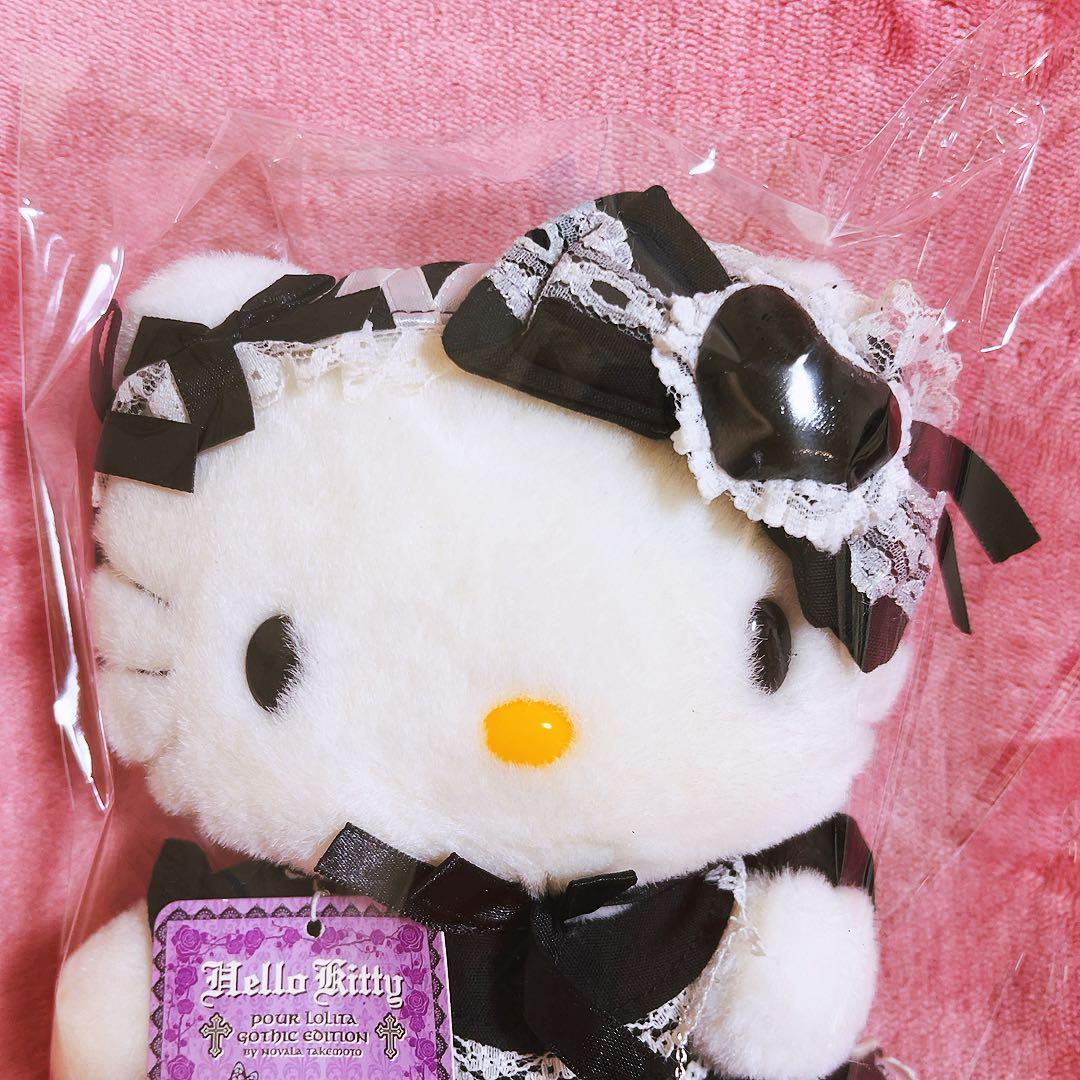 希少レア　ハローキティ　嶽本野ばら　ゴスロリ　ぬいぐるみ　ロリータ　サンリオ