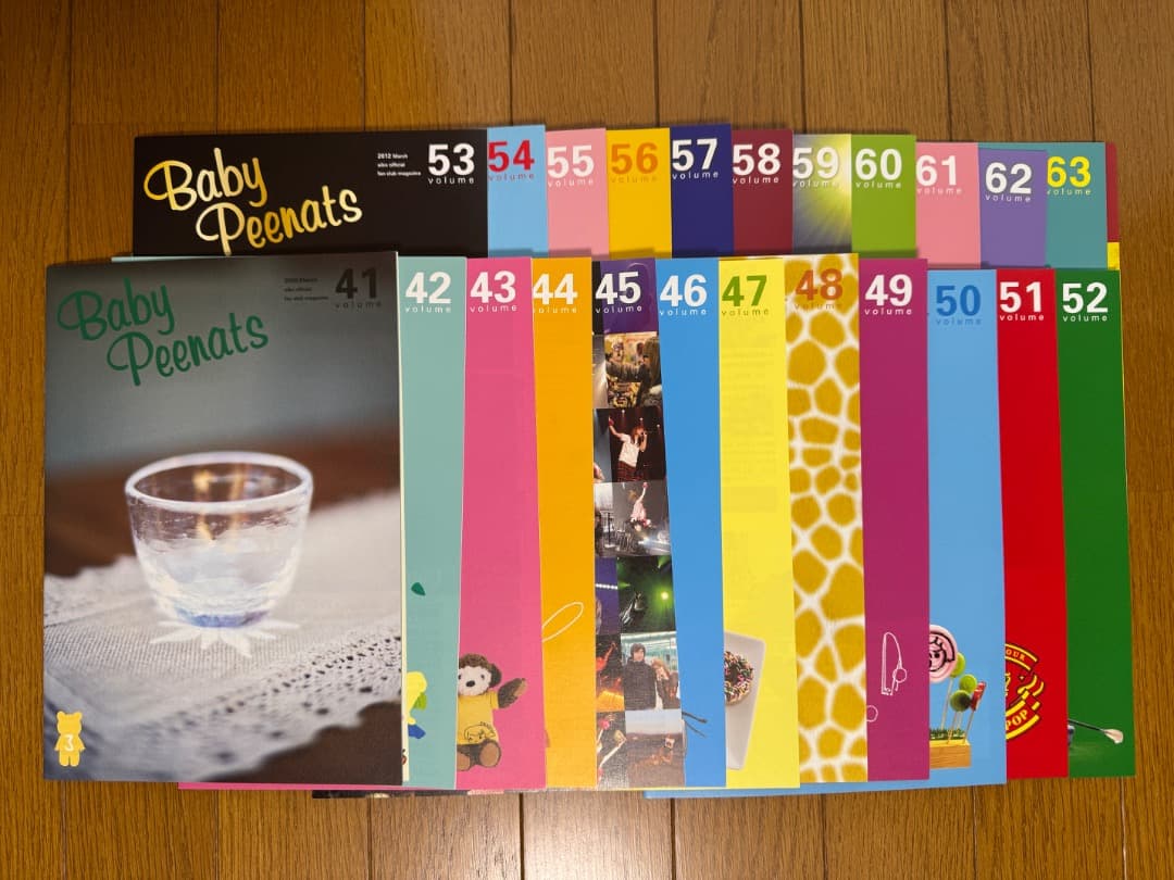 最終値下げ【美品】aiko ファンクラブ会報 vol. 1 〜63