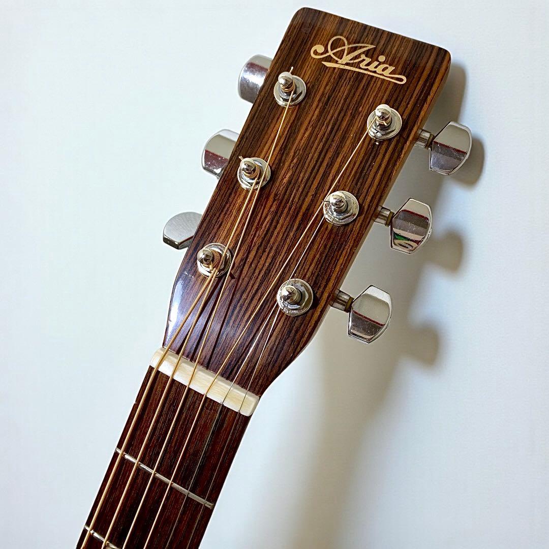 Aria ADW-300 国産アコギ 80s頃 美品寄り 弾きやすい ビンテージ