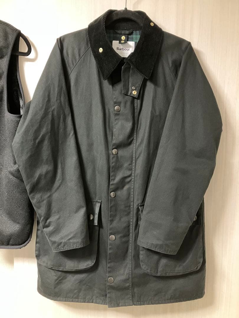 アニ別注Barbour ゲームフェア　ブラック　36 ライナー付き