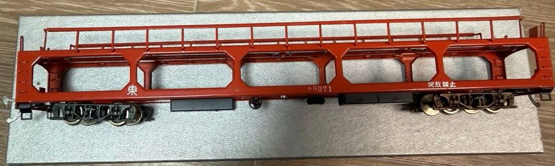 天賞堂 Tenshodo 国鉄 ク5000形 自動車運搬車 貨車 鉄道模型