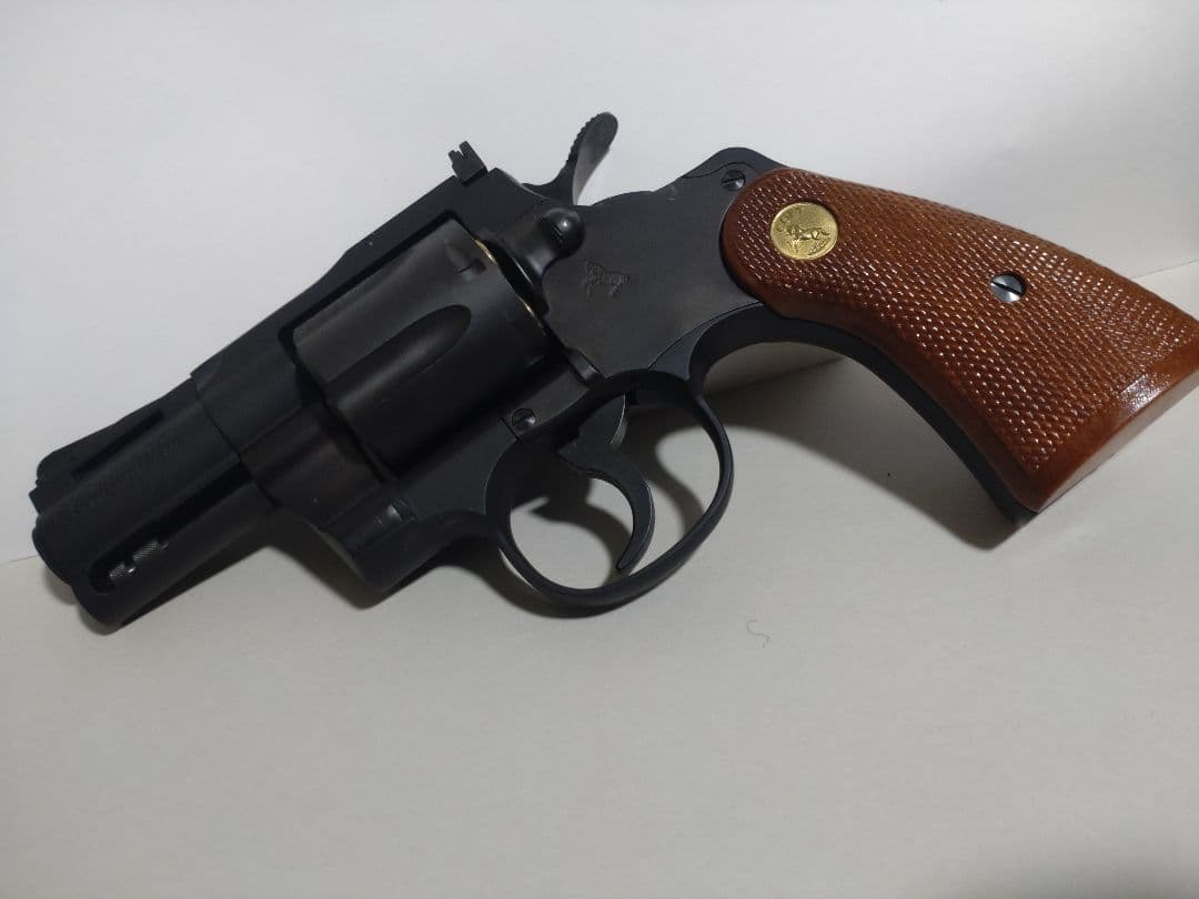 タナカガスリボルバー コルトパイソン357マグナム