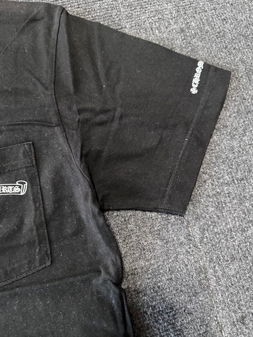 CHROME HEARTS ブラック Tシャツ ポケット付き