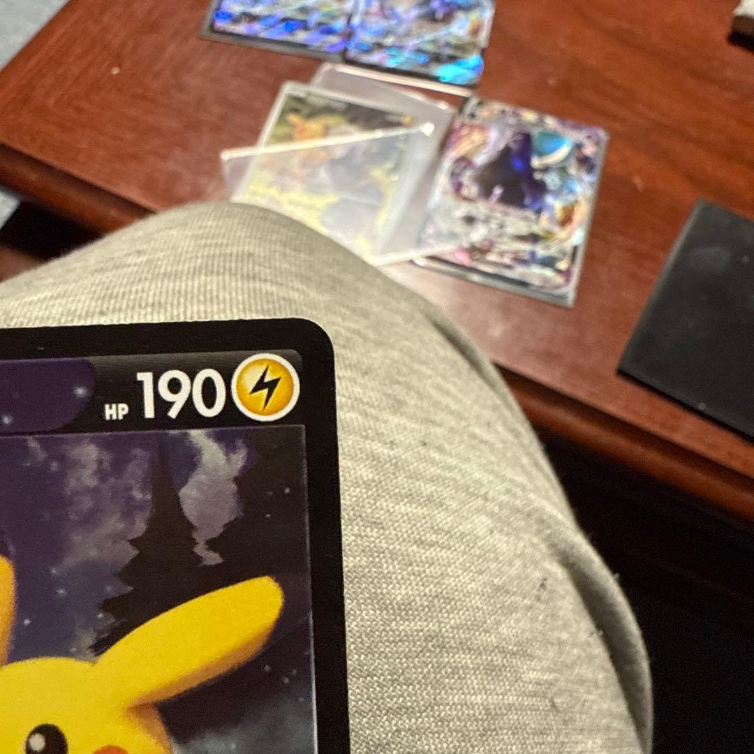 ピカチュウ V ピカチュウCHR こくばバドレックス✖︎3