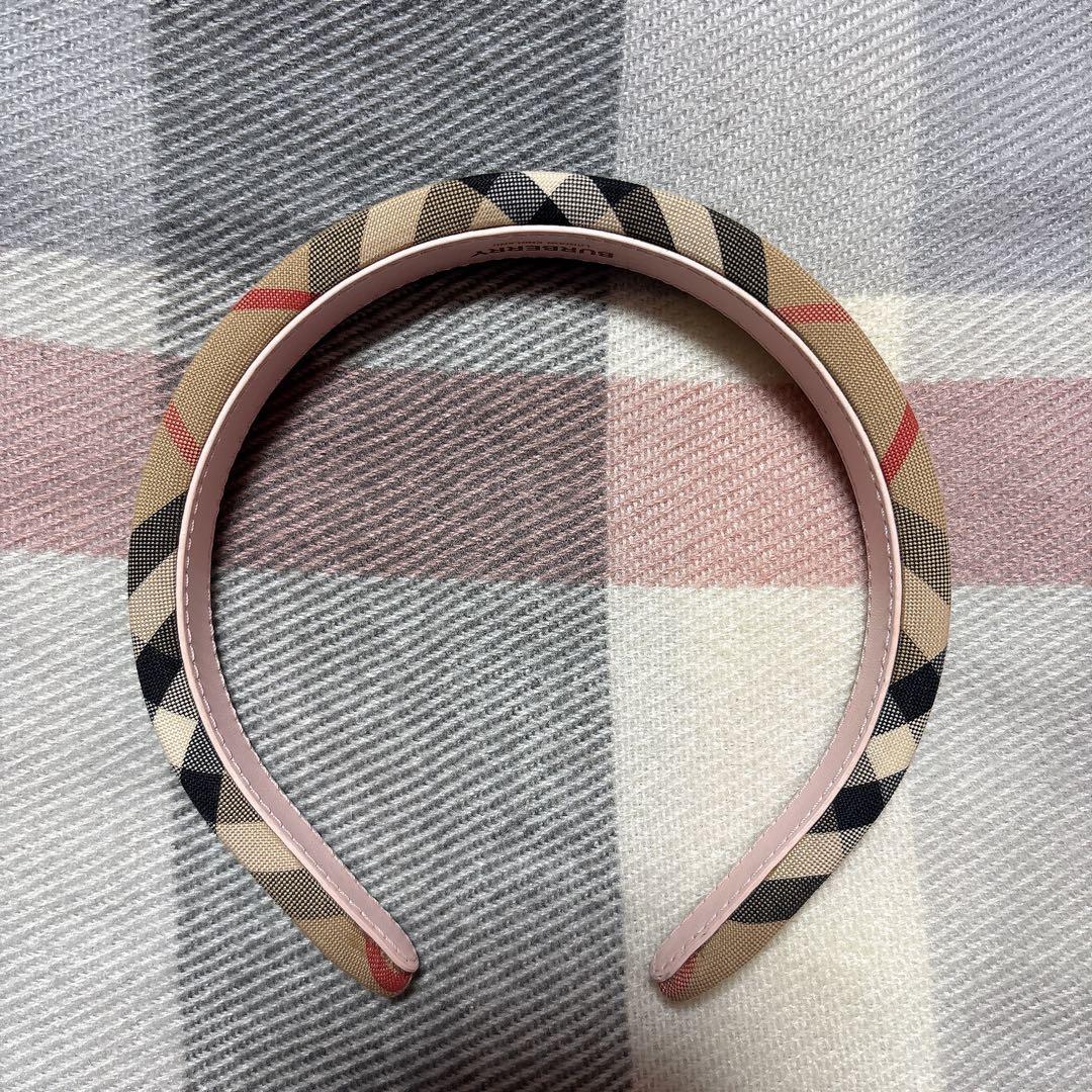 【最終お値下げ】BURBERRY　カチューシャ