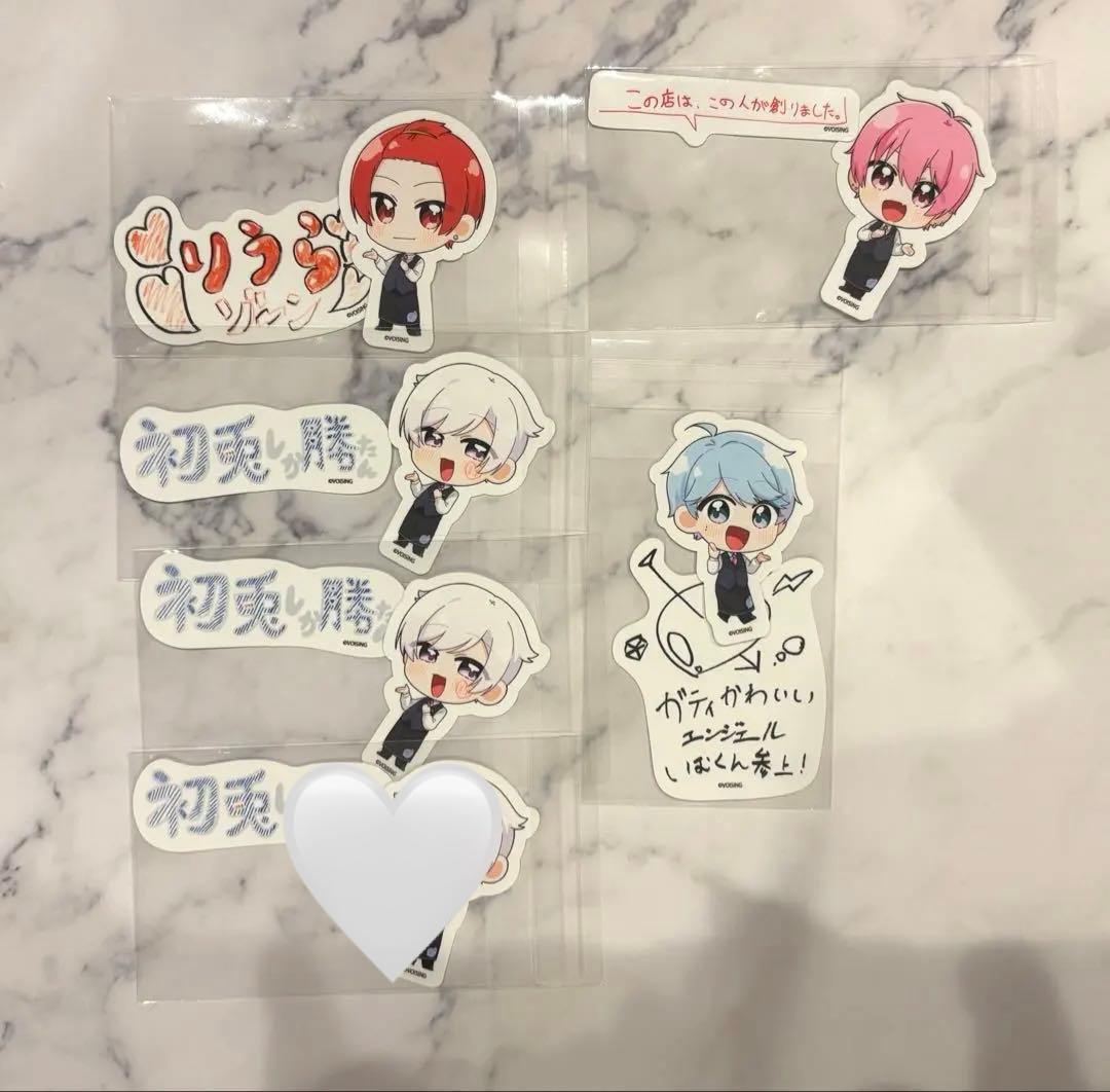 いれいす ステッカー チェキ トレカ チプカ