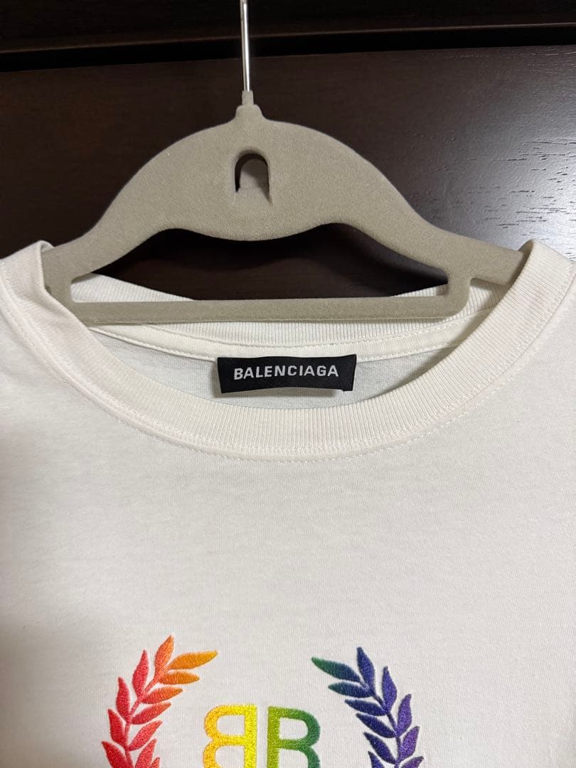 BALENCIAGA カラフルロゴ Tシャツ