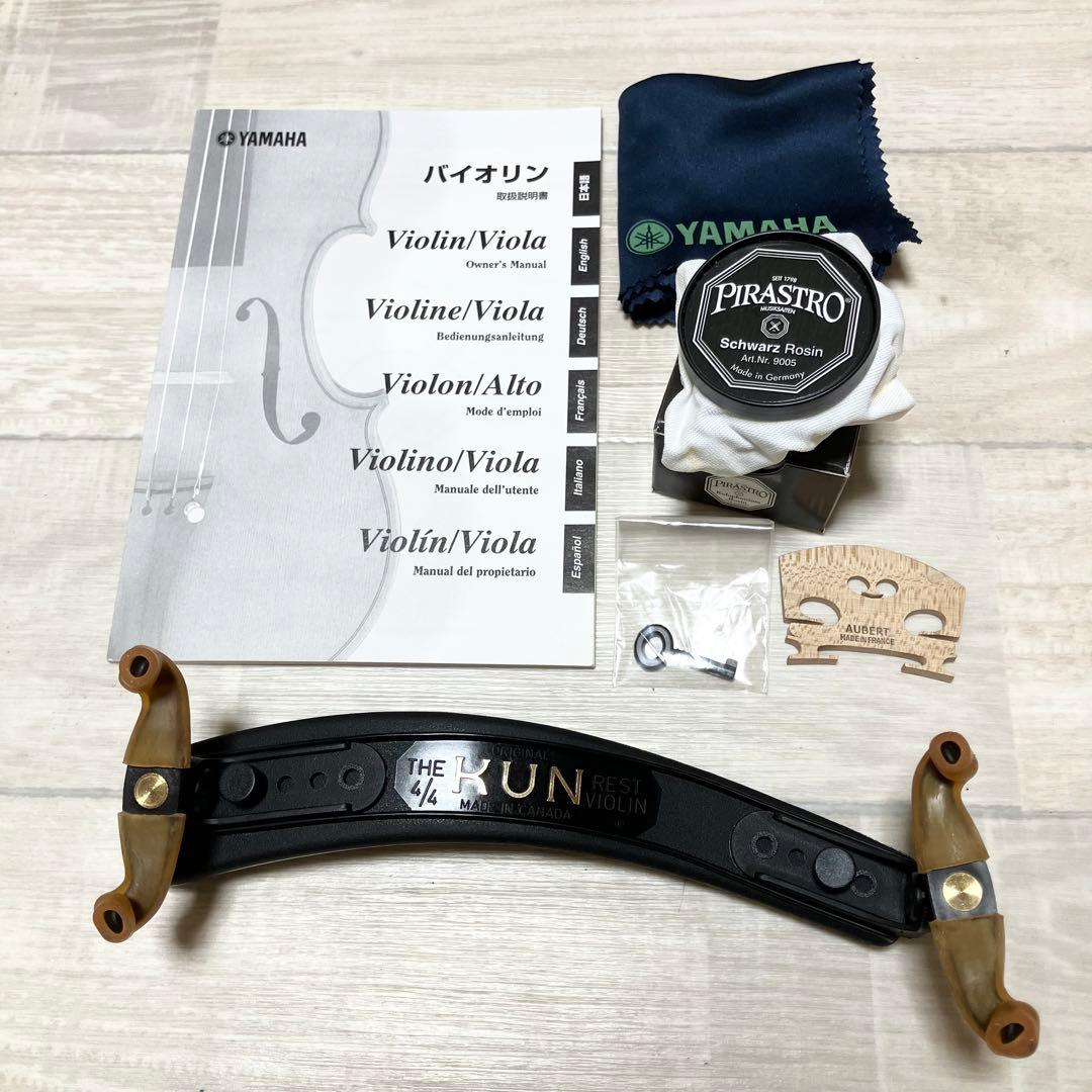 【中古良音】美品　希少　YAMAHA V-10 4/4サイズ バイオリン　ヤマハ