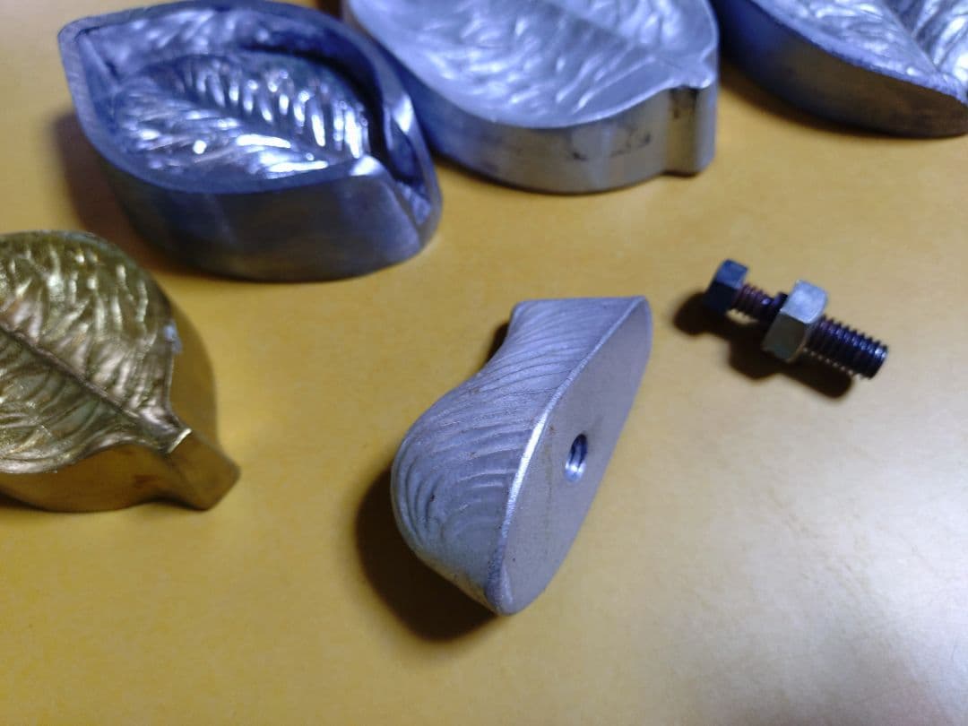 金属製葉っぱ・花型セット
