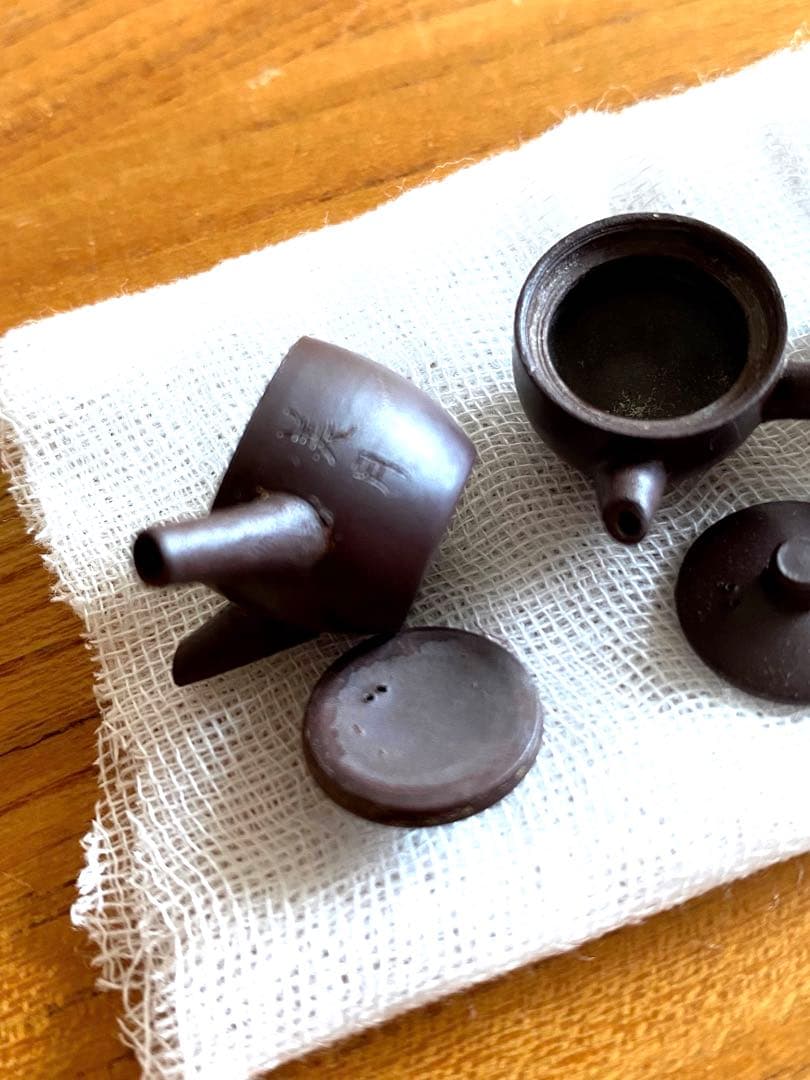 常滑焼　ミニミニ急須セット