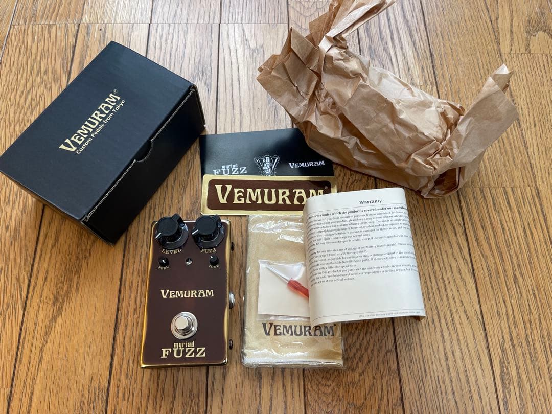 【完全未使用】Vemuram Myriad Fuzz【市場枯渇・入手困難】