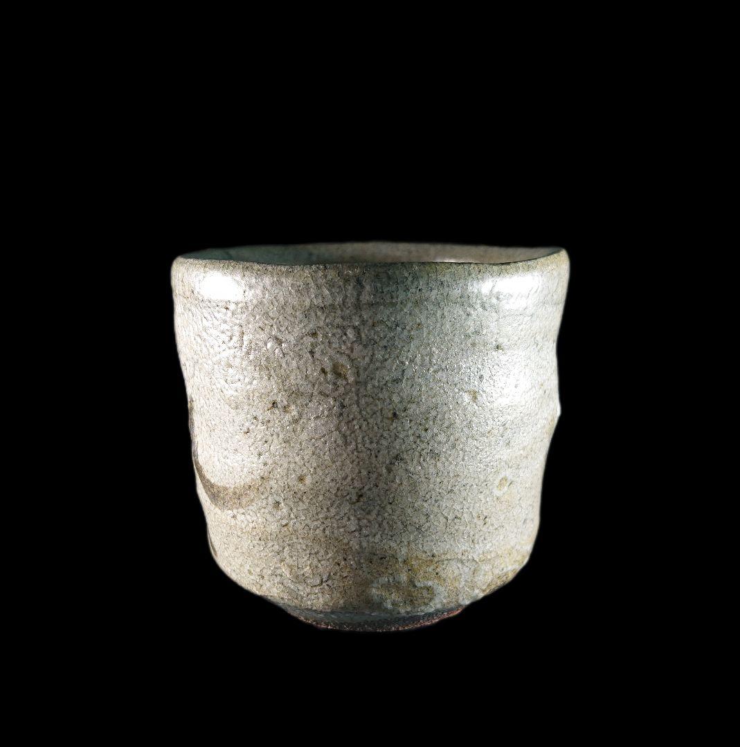 唐津焼 丸田宗彦 絵唐津ぐい呑 共箱、共布、栞、全揃い #ぐい呑 #ぐい呑み