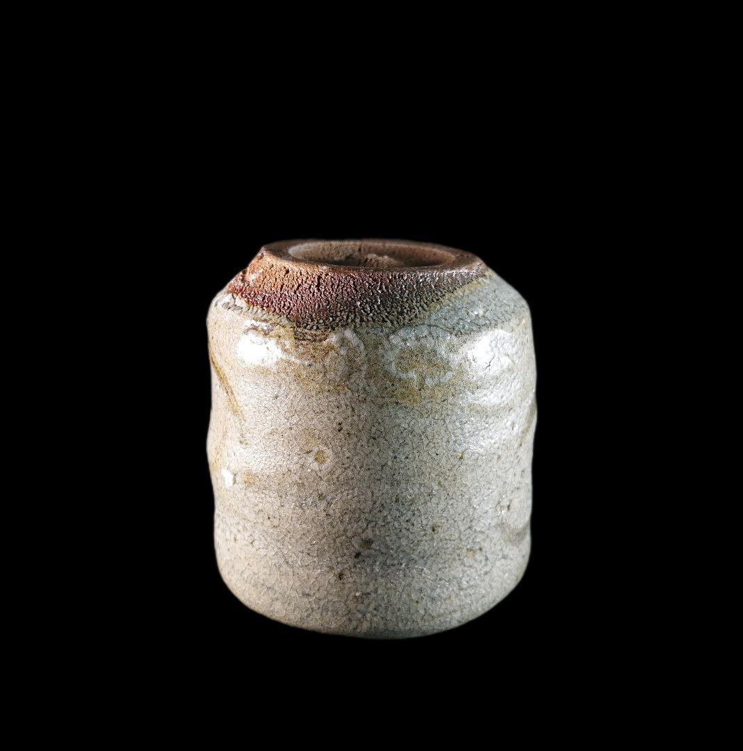 唐津焼 丸田宗彦 絵唐津ぐい呑 共箱、共布、栞、全揃い #ぐい呑 #ぐい呑み