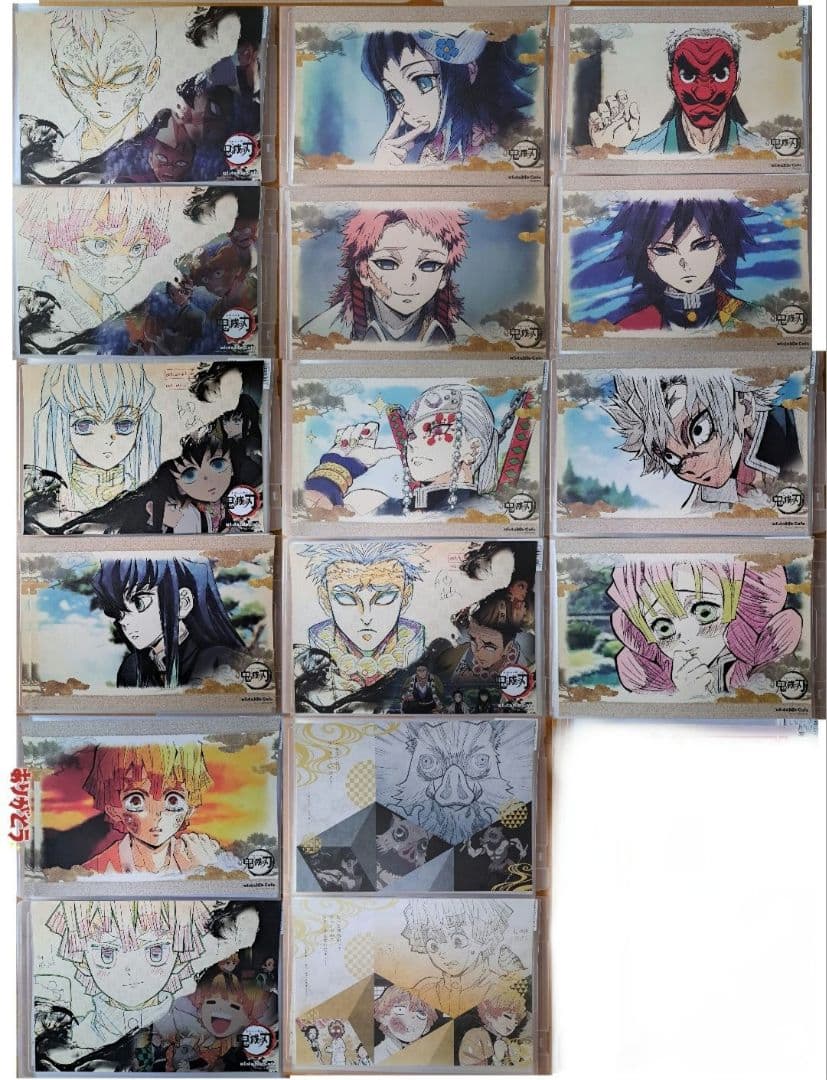 鬼滅の刃 ランチョンマット dining 絵巻 カフェ 無一郎 玄弥 善逸 義勇