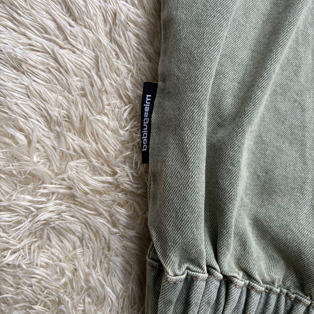 Missguided x Playboy セージ　ヴィンテージロゴ　ジャケット