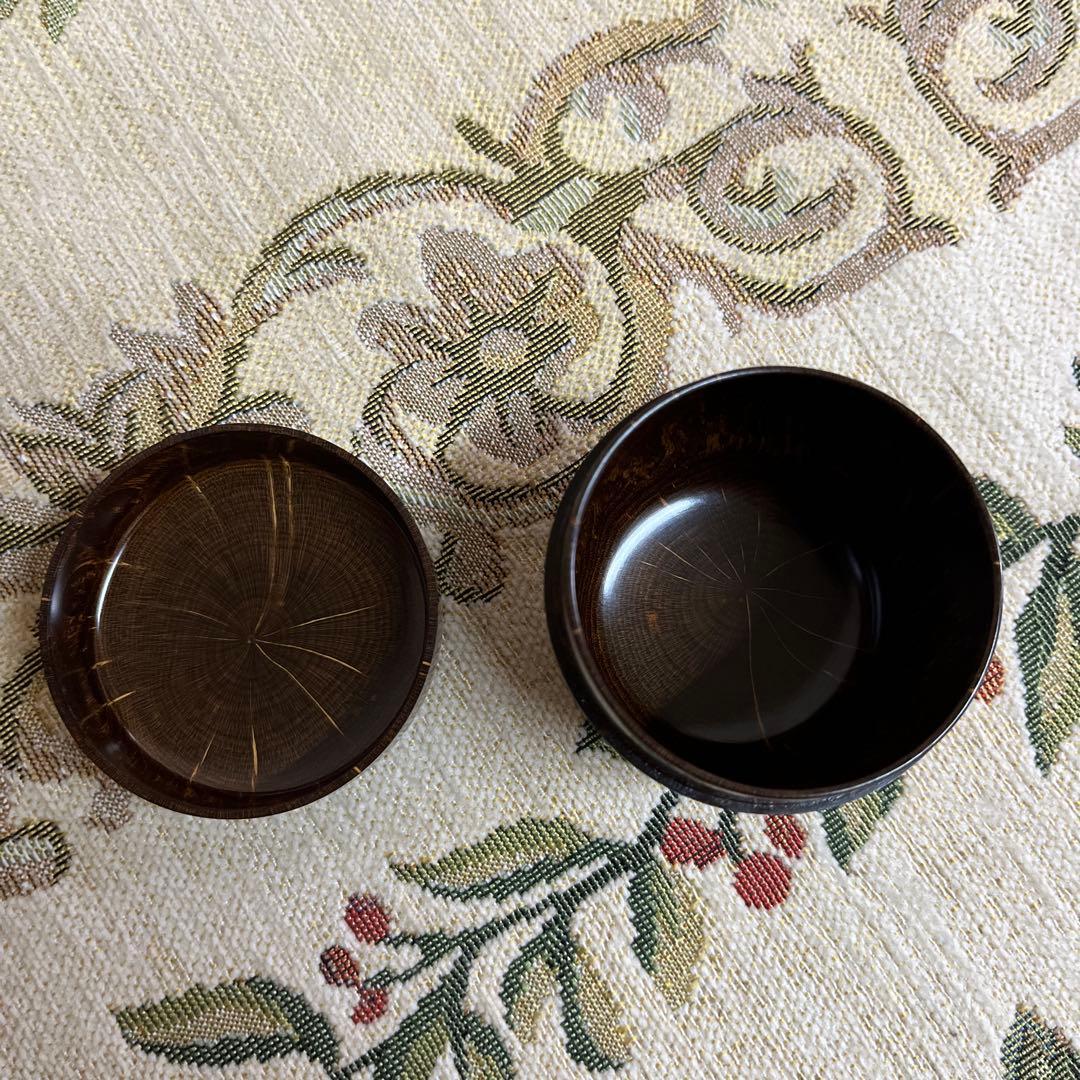 蔦　茶道具 棗 拭き漆