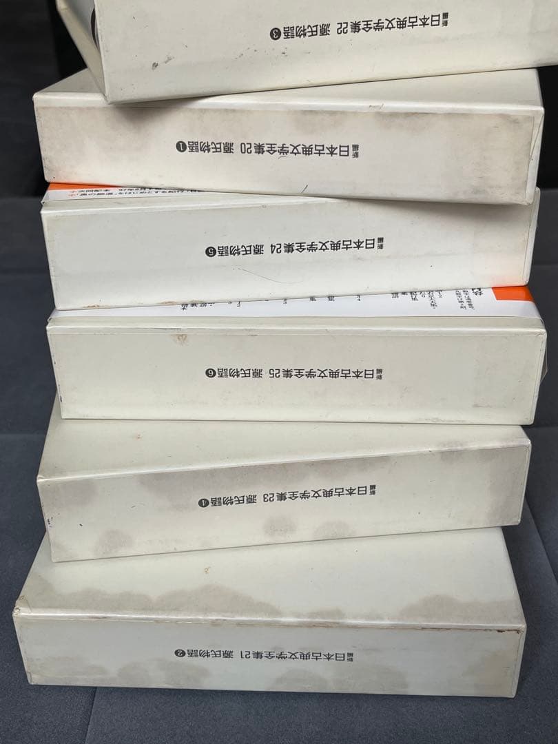 小学館　新編日本文学全集　源氏物語1〜6巻